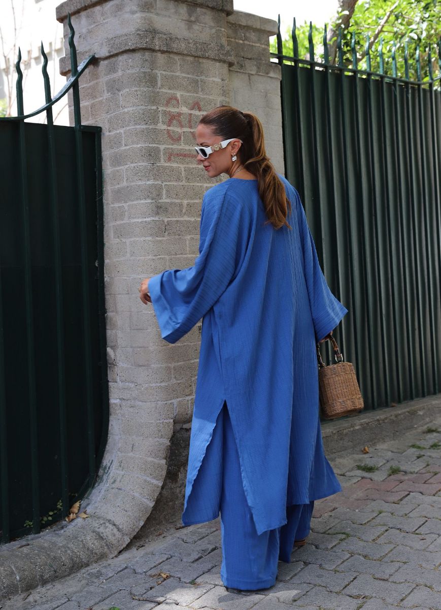 Mavi Kimono Takım   resmi